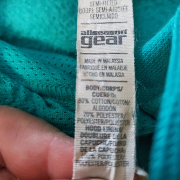 UNDER ARMOUR ALL SEASON GEAR TEAL SWEATSHIRT - Picture 10 of 11